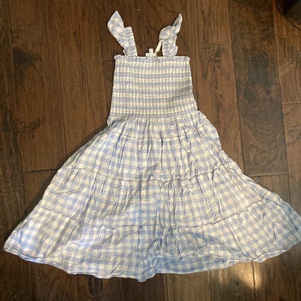 Hill House Tiny Ellie in Blue Checkdot